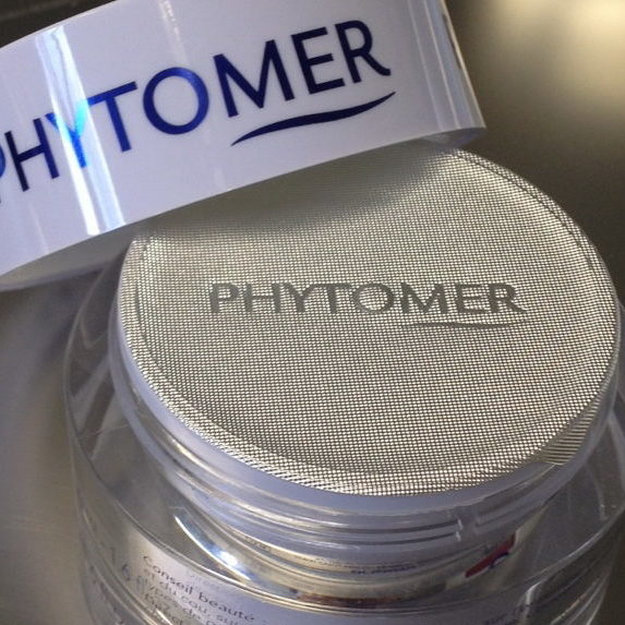 opercule cosmétique estampé phytomer